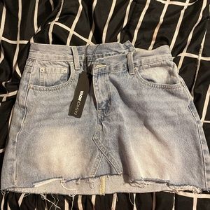 Denim skirt
